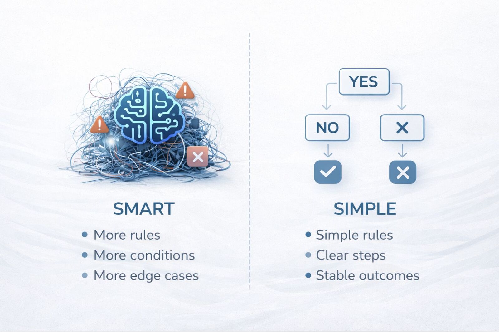 The Best AI Systems Aren't Smarter—They're Simpler